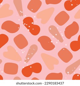 un patrón abstracto contemporáneo sin fisuras; excelente para textiles, papel de pared- ilustración vectorial