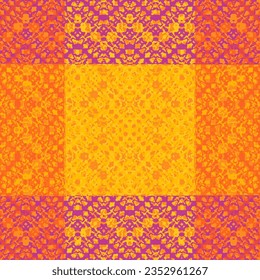 Abstract contemporary seamless pattern with hand drawn shapes, spots, dots and lines with textures. Sketch drawing. Design for fashion , fabric, textil , wrapping and all prints