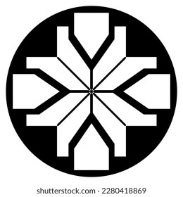 Resumen de un patrón contemporáneo impecable de elementos ornamentales. Formas geométricas, texturas. Vibrante impresión redonda. Ilustración vectorial aislada en fondo gris.
