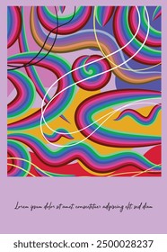 Abstract  contemporary wall art Modern geometric wall decor, wall decoration, wallpaper and home decor.