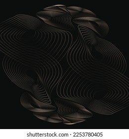abstract contour line background vector goods for wall decoration and many more