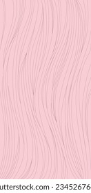 Abstract Contour Line Pattern in Black and White
