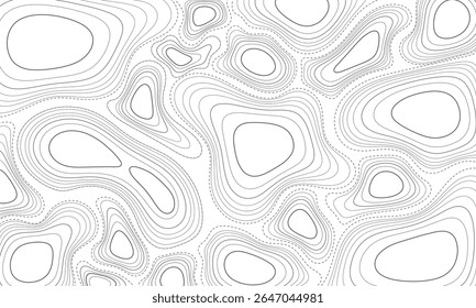 Abstract contour terrain background for trail-running and hiking design, Ideal for outdoor, hiking, trail, and map-themed design projects.

