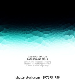 An abstract contrast pattern with a polygonal texture. An element for your design is business presentations, brochures, flyers, banners. White space for text.  Vector illustration.