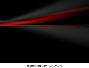 Abstract contrast red and black soft background. Vector dark graphic design