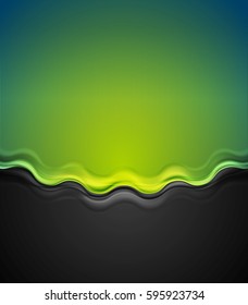 Abstract contrast wavy background. Vector design