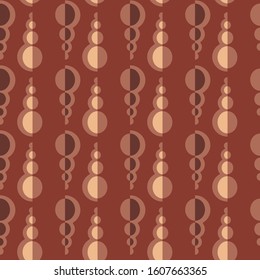 Abstract contrasting patterns. Flat, simple geometric design. Vector seamless pattern for textile, wallpaper, wrapping paper, prints, fabric, web background or another accent etc.
