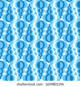 Abstract contrasting patterns. Flat, simple geometric design. Vector seamless pattern for textile, wallpaper, wrapping paper, prints, fabric, web background or another accent etc.