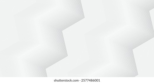 Abstract convex wall panels, in white leather of herringbone shape with high quality modern simple art abstract