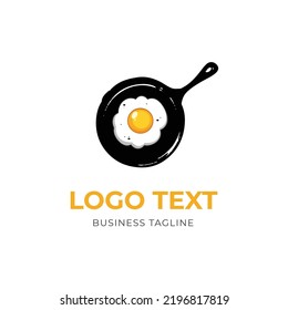 Abstract cooking logo design concept