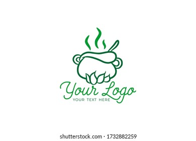 Abstract Cooking Logo Template for your business, cafe, kitchen, and many more