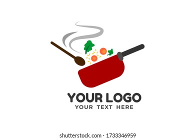 Abstract Cooking Logo Template for your business, cafe, kitchen, and many more