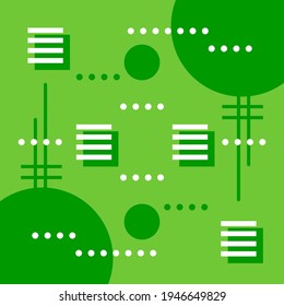 abstract and cool background design template