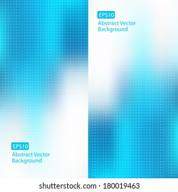 Abstract cool blue design backgrounds EPS10 vector templates for various artworks, DVDs, graphics, cards, banners, ads and much more. Plenty of space for text.