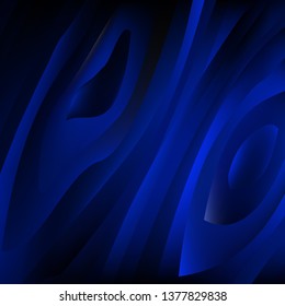 Abstract Cool Blue Graphic Background