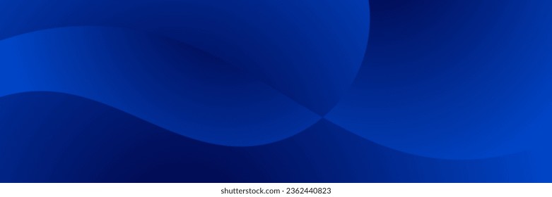 abstract cool blue wave gradient background for business