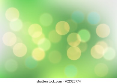 Abstract cool bokeh circles