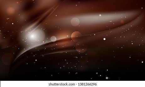 Abstract Cool Brown Graphic Background