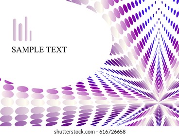 A abstract cool creative banner