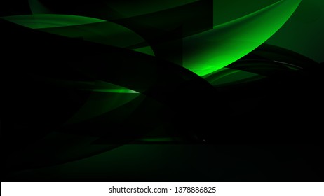 Abstract Cool Green Background