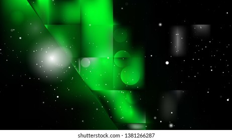 Abstract Cool Green Background Graphic