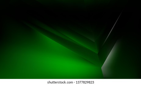 Abstract Cool Green Graphic Background