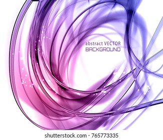 Abstract cool light background.
Expressive vector pure frame with glowing filament.
