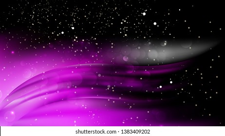 Abstract Cool Purple Background Illustration