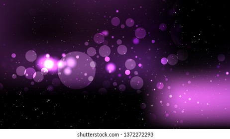 Abstract Cool Purple Blur Lights Background Illustrator