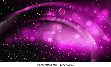 Abstract Cool Purple Bokeh Background Image