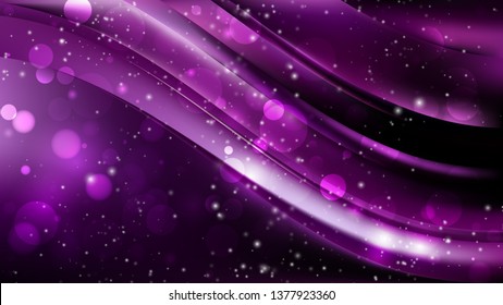 Abstract Cool Purple Lights Background Image