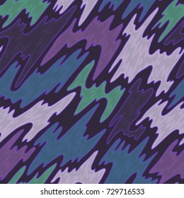 abstract cool tone splash colors seamless pattern