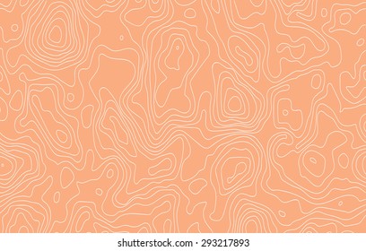 abstract coral background is with circular lines