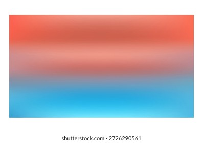 Abstractas Coral Azul Gradiente Fondo Suave Naranja Turquesa Horizontal Blur Transición Textura