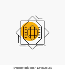 Abstract, core, fabrication, formation, forming Line Icon