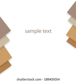 Abstract corner background 