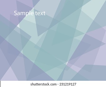 Abstract corner background with transparency effect