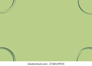 Abstract corner brush-ring background. Muted palette with a static, organic composition. Ideal for digital use: desktop wallpaper, presentation background, virtual meeting background, and webinar backdrop. Also suitable for print.