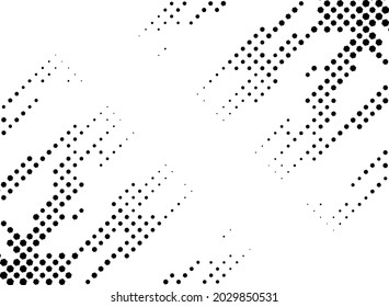 abstract corner hexagon halftone background frame