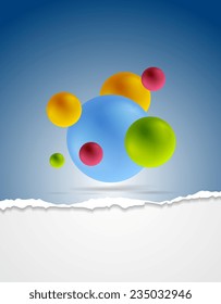 Abstract corporate background. Vector design