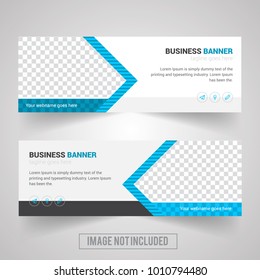 Abstract Corporate Banner Vector Design