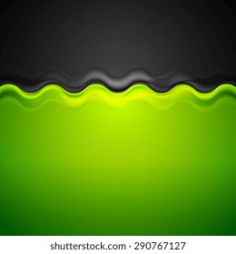 Abstract corporate bright background with wave. Vector design