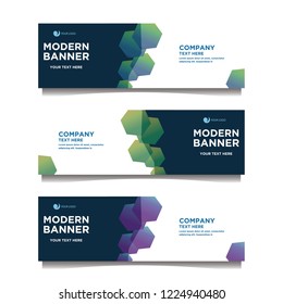 Abstract corporate business banner web template,background design.