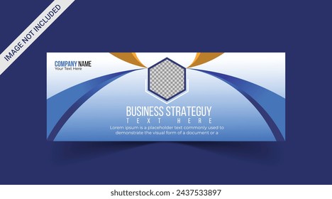 Abstract corporate business digital agency for social media cover and banner template