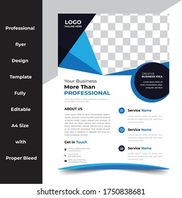 Abstract Corporate Flyer Brochure Design Template