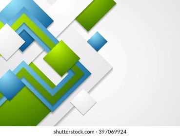 Abstract corporate geometric background. Tech vector graphic design