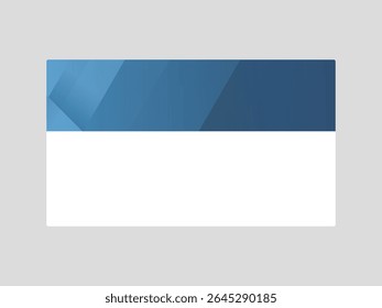 Abstract corporate gradient banner mockup for LinkedIn profiles