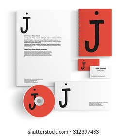 Abstract corporate identity