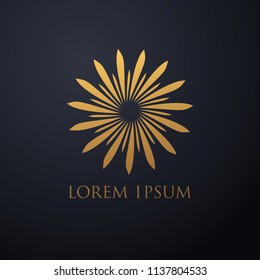abstract corporate logo design