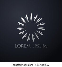 abstract corporate logo design